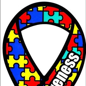 Loom Band Autism awareness Month bracelet